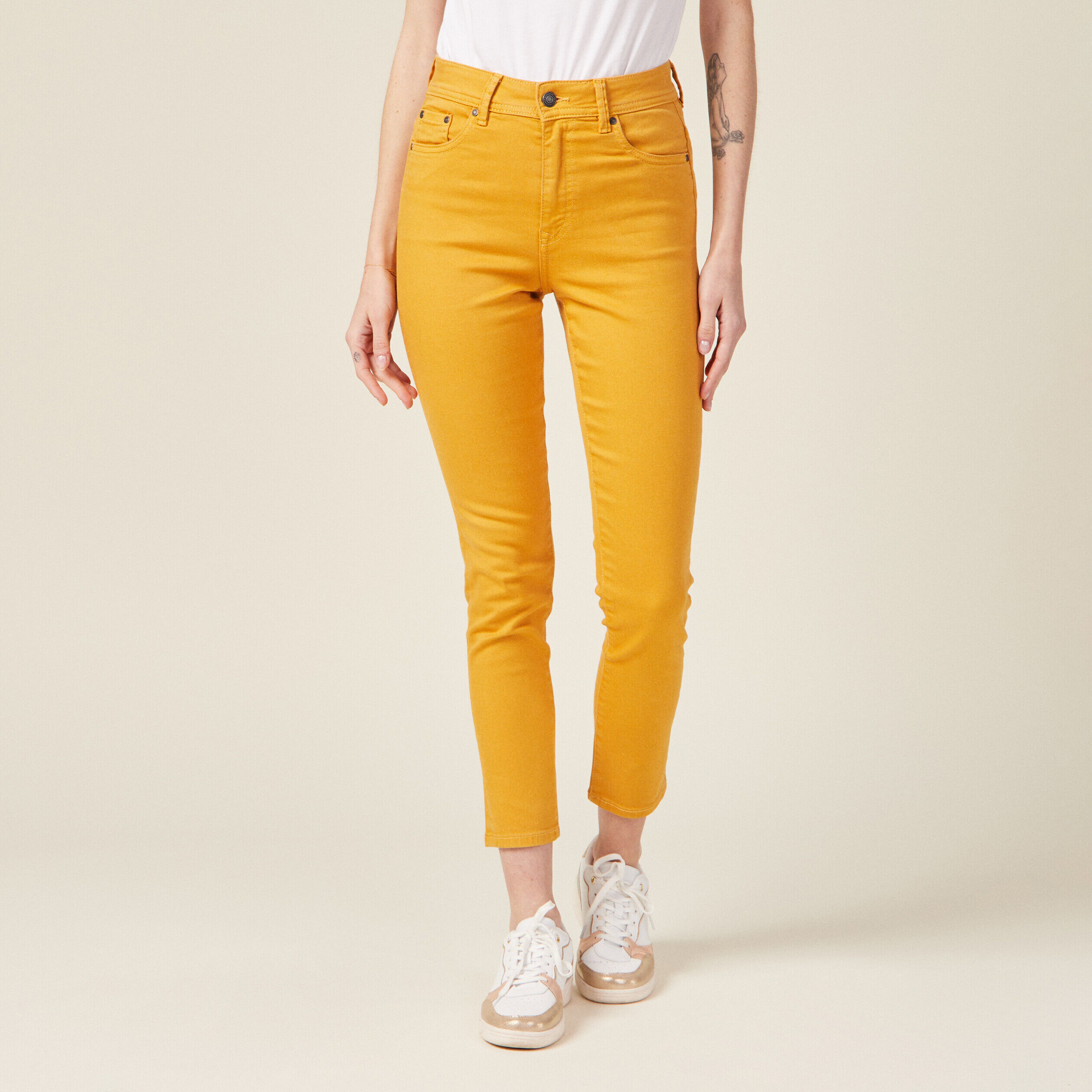 Pantalons soldes Jaune femme Vib s