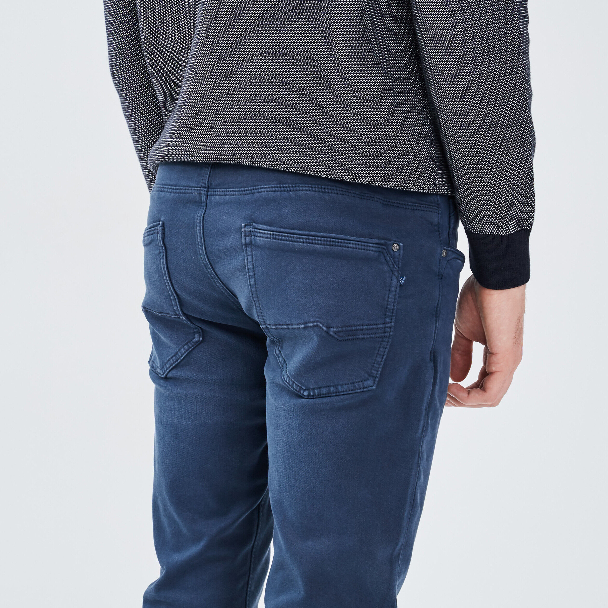 jean slim bleu marine homme