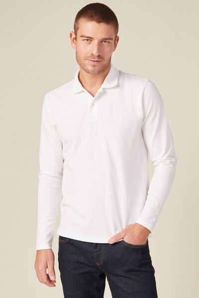 Polos manches longues homme