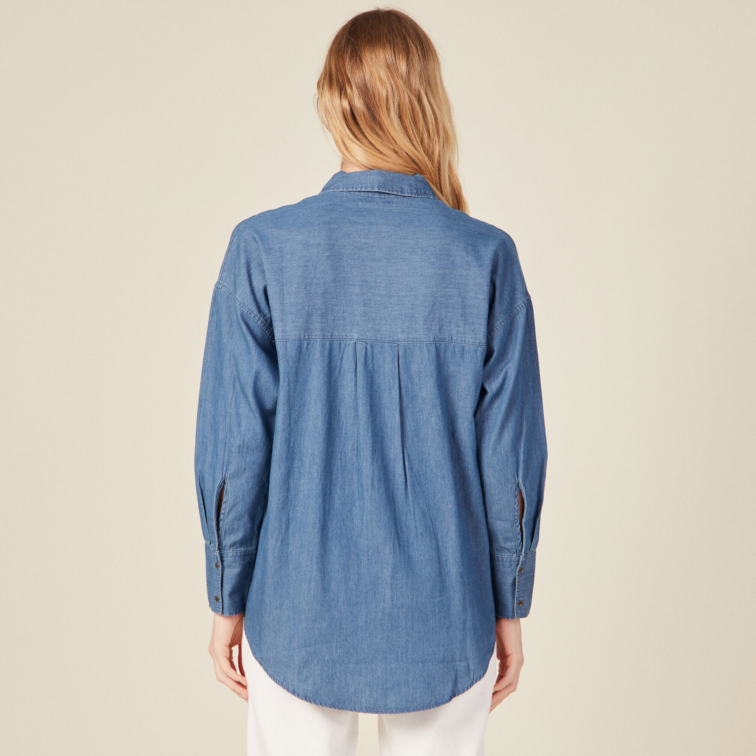 Jeans discount chemise femme