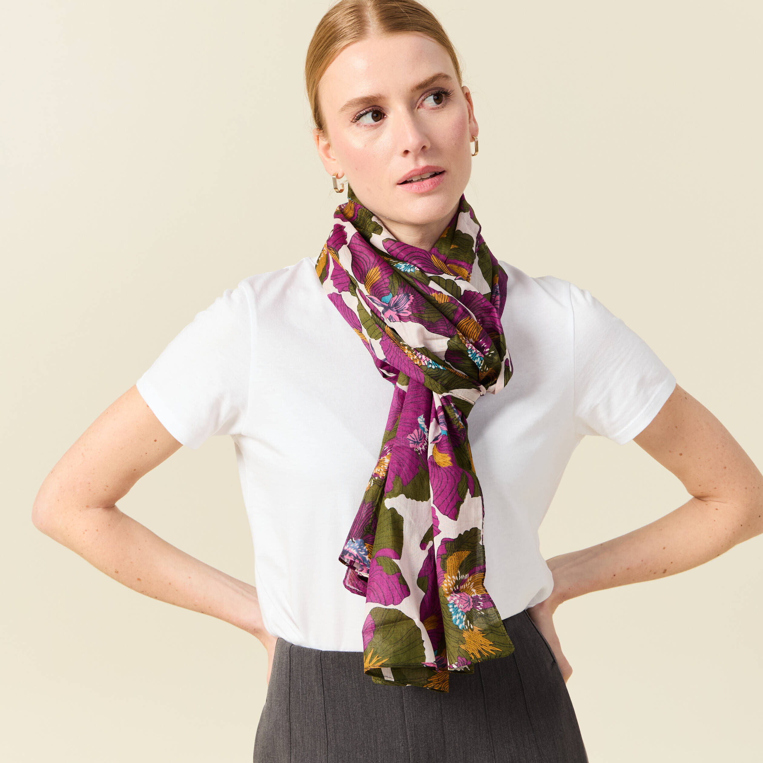 Foulards toles Femme Vib s