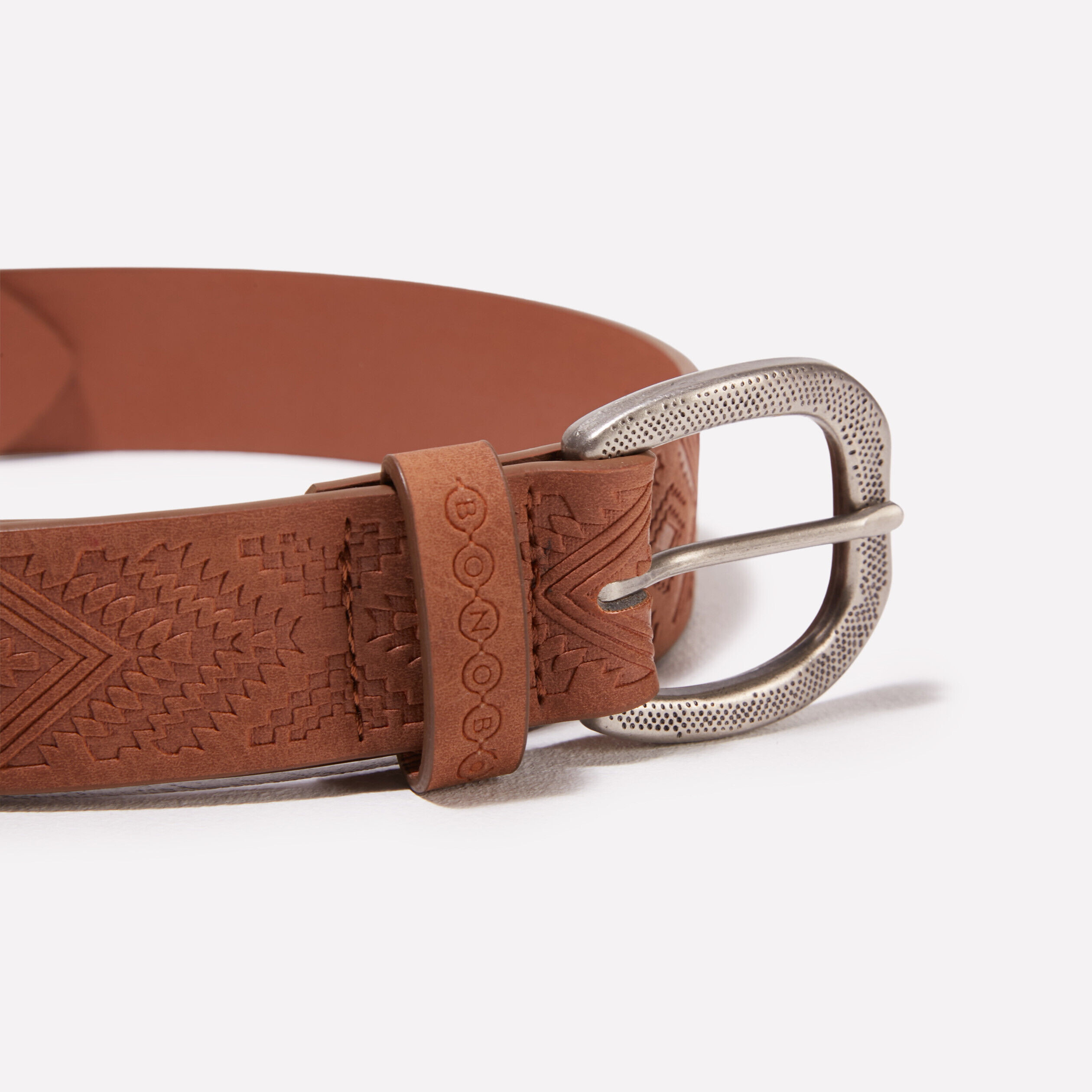 Grosse ceinture marron outlet femme