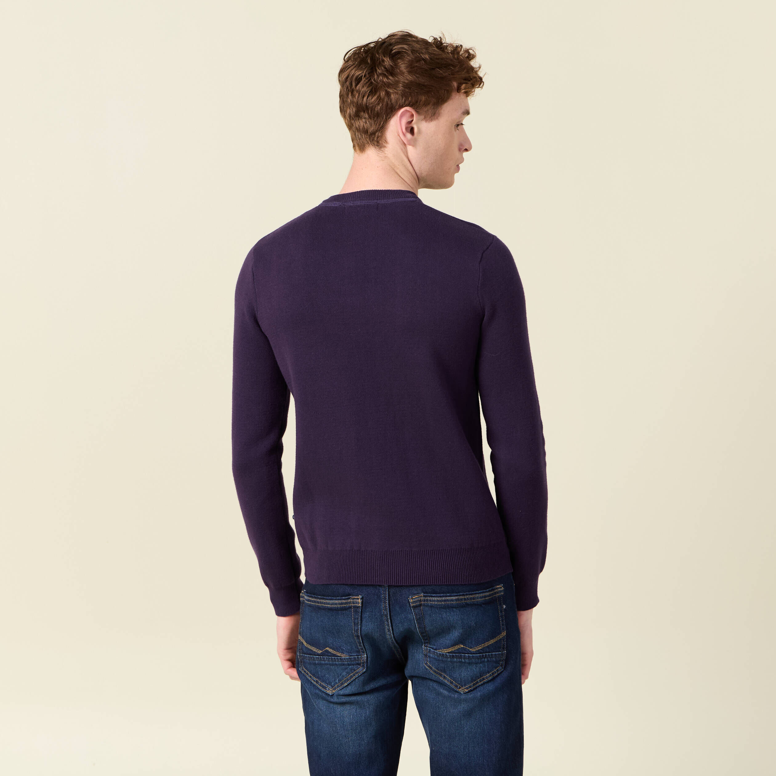 Pulls Violet Homme Vib s