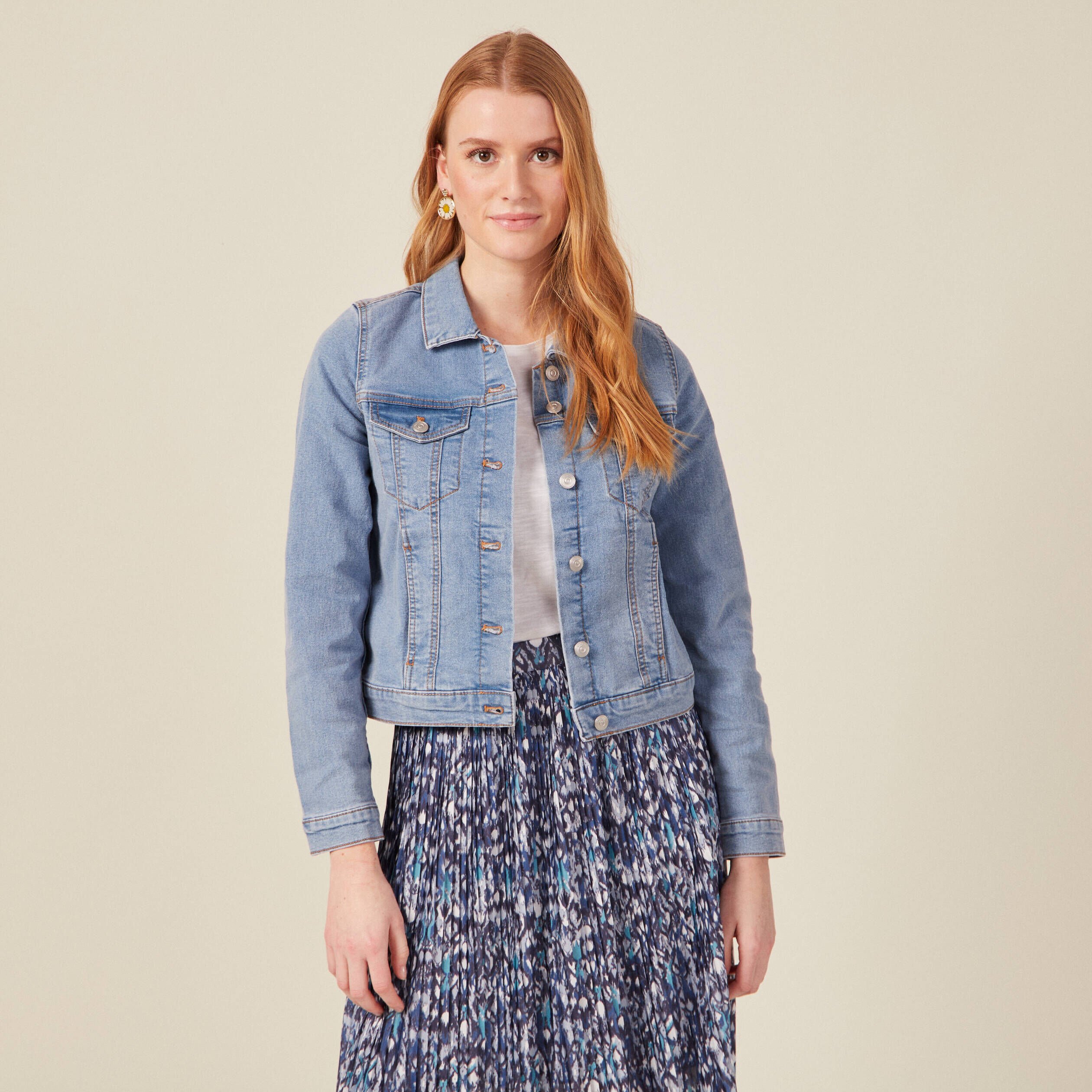 Veste jean best sale bonobo femme