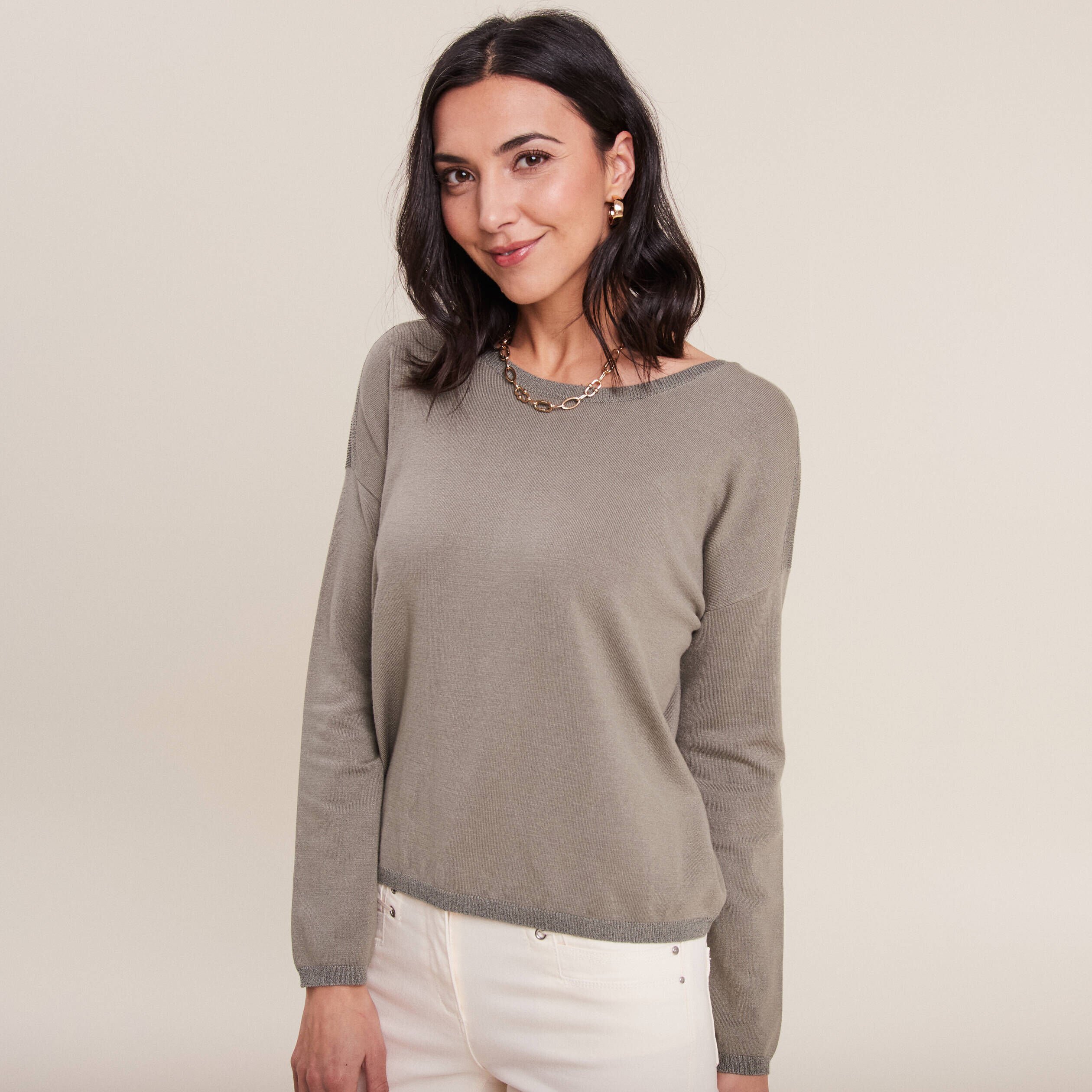 Pull femme vert discount emeraude