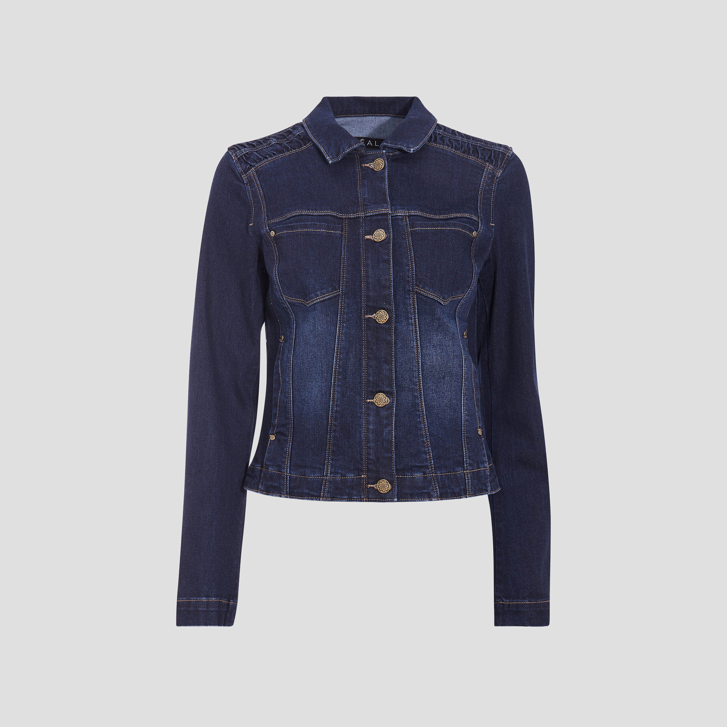 Veste cintrée best sale jean femme