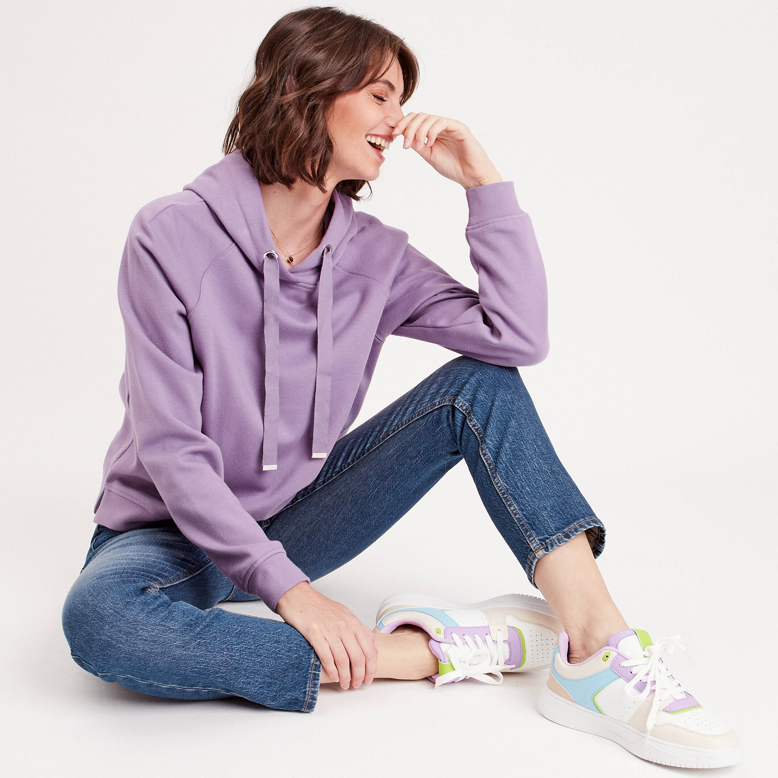 Sweat discount violet femme