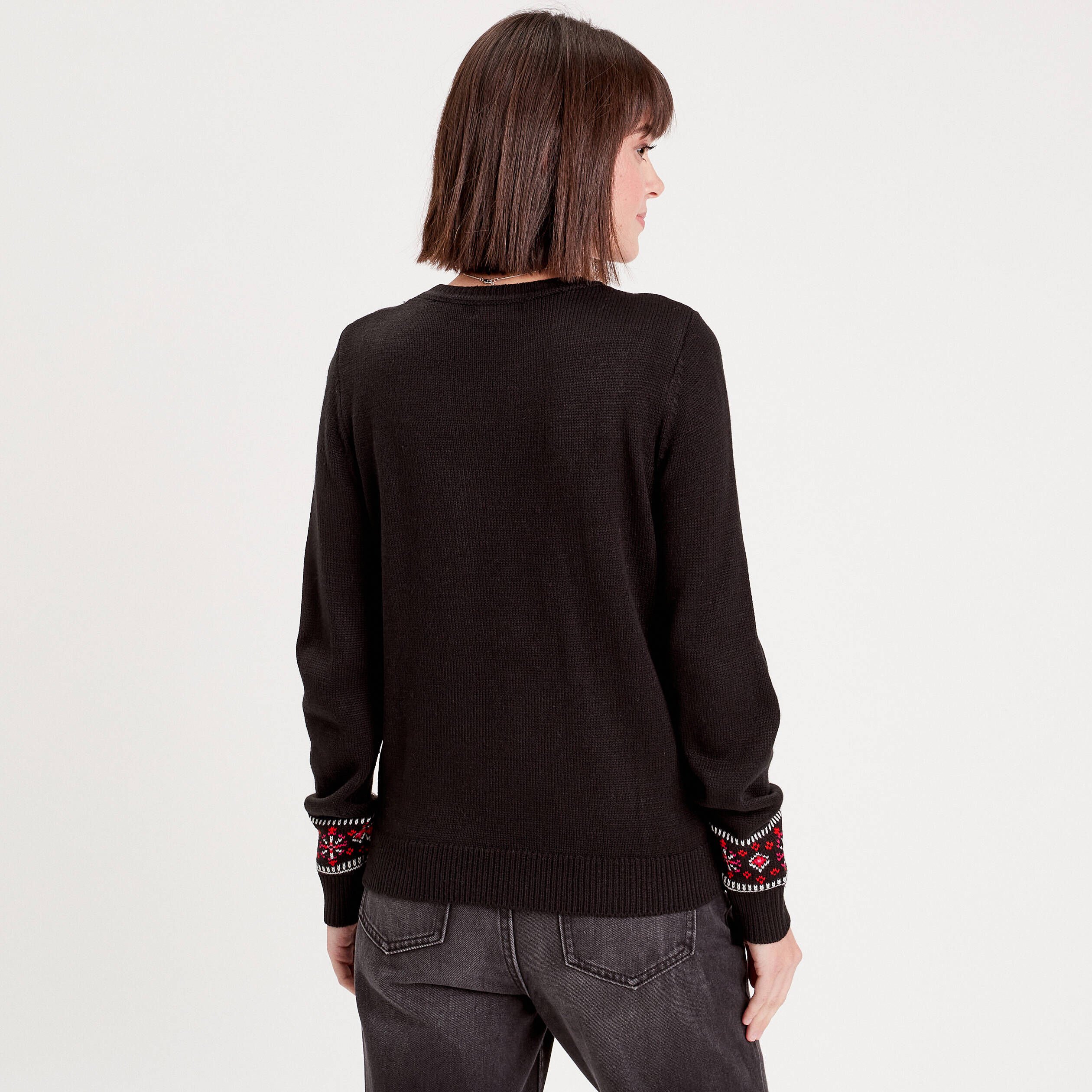 Pull de noel femme bonobo hot sale