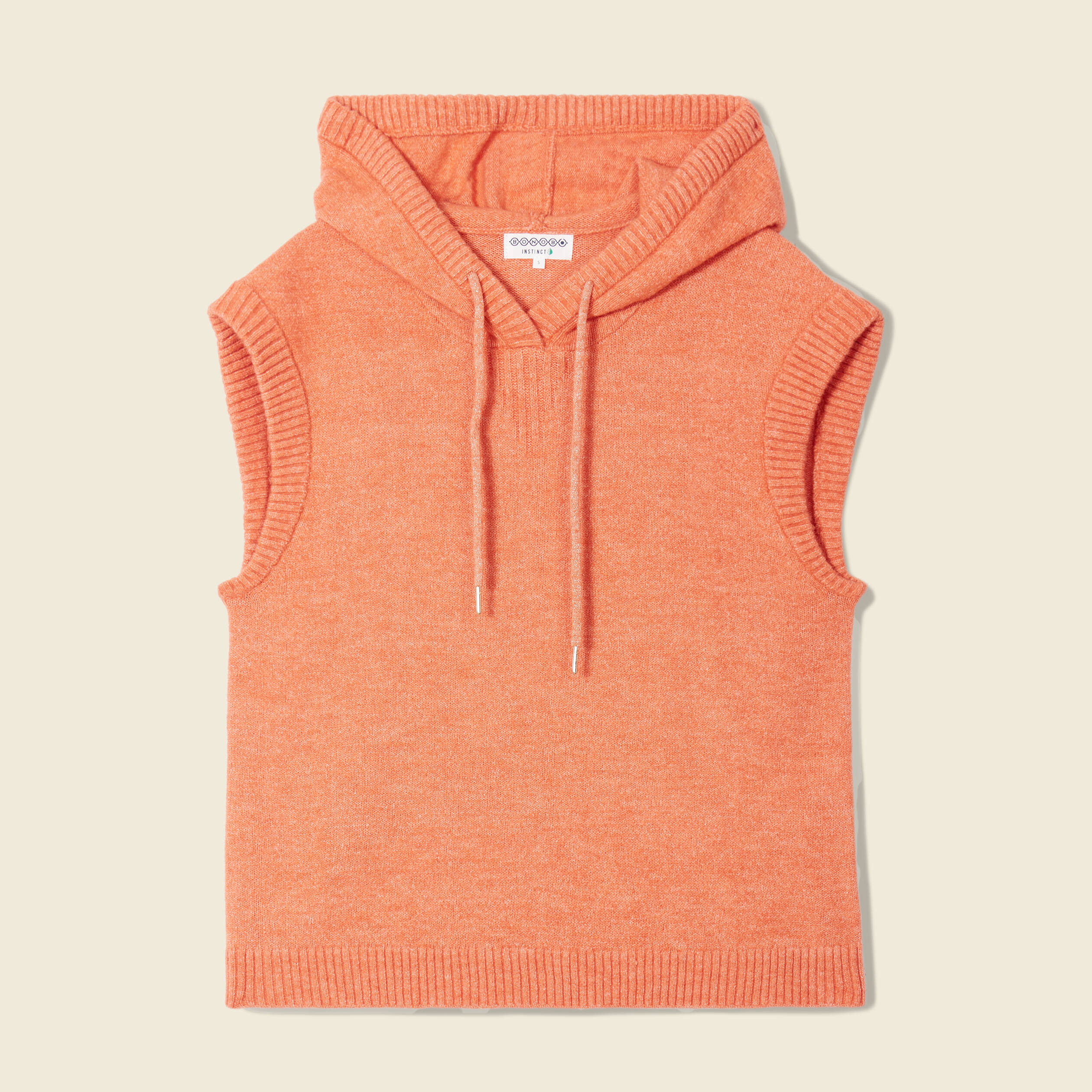 Pull discount capuche orange