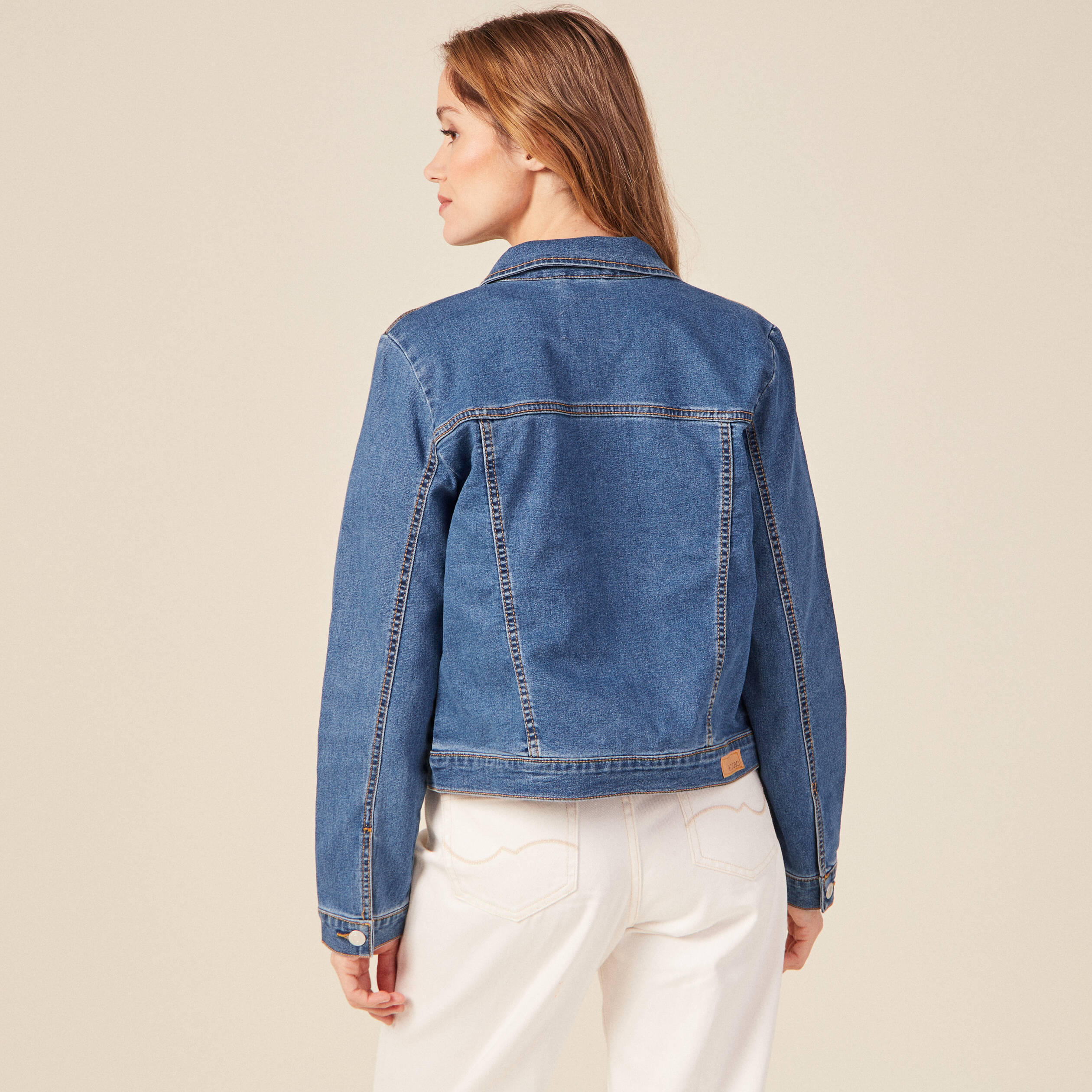 Veste jean bonobo femme sale