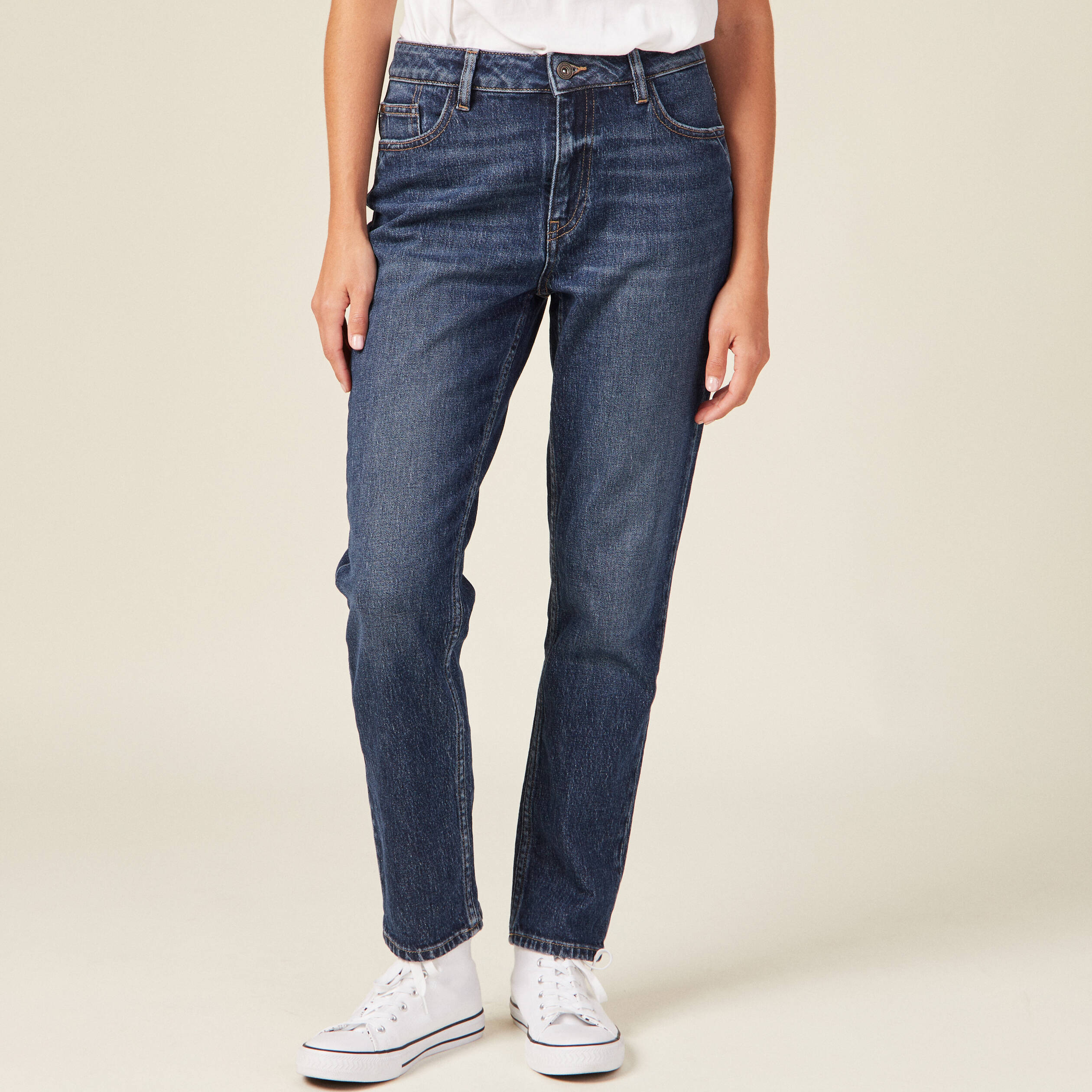 Jean slim shop bleu brut femme