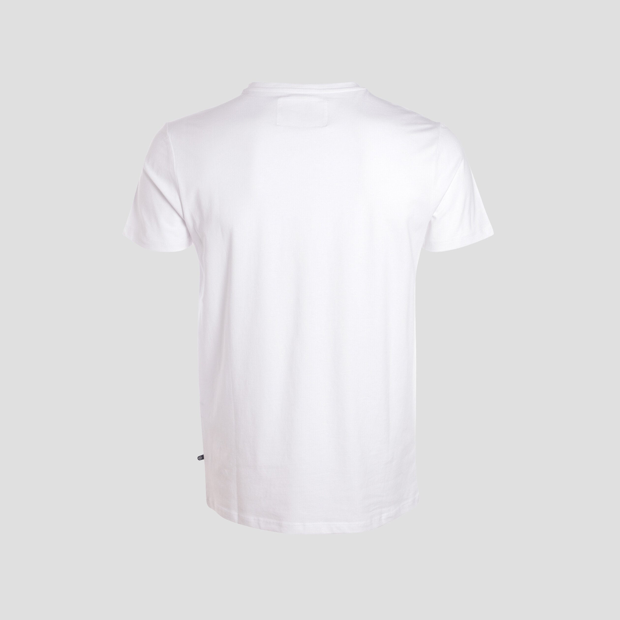 T shirt blanc col v homme on sale