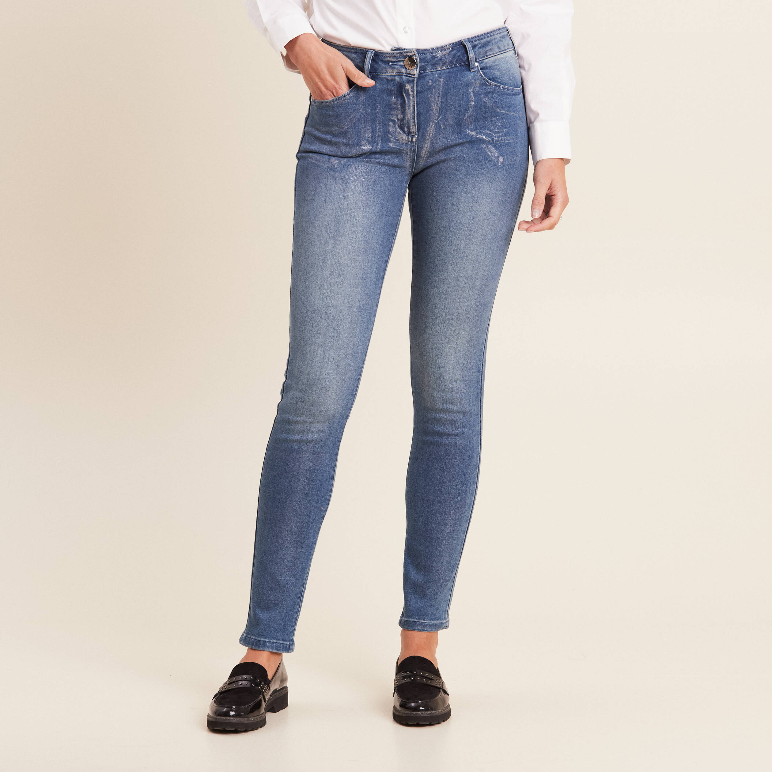 Jean femme taille basse best sale