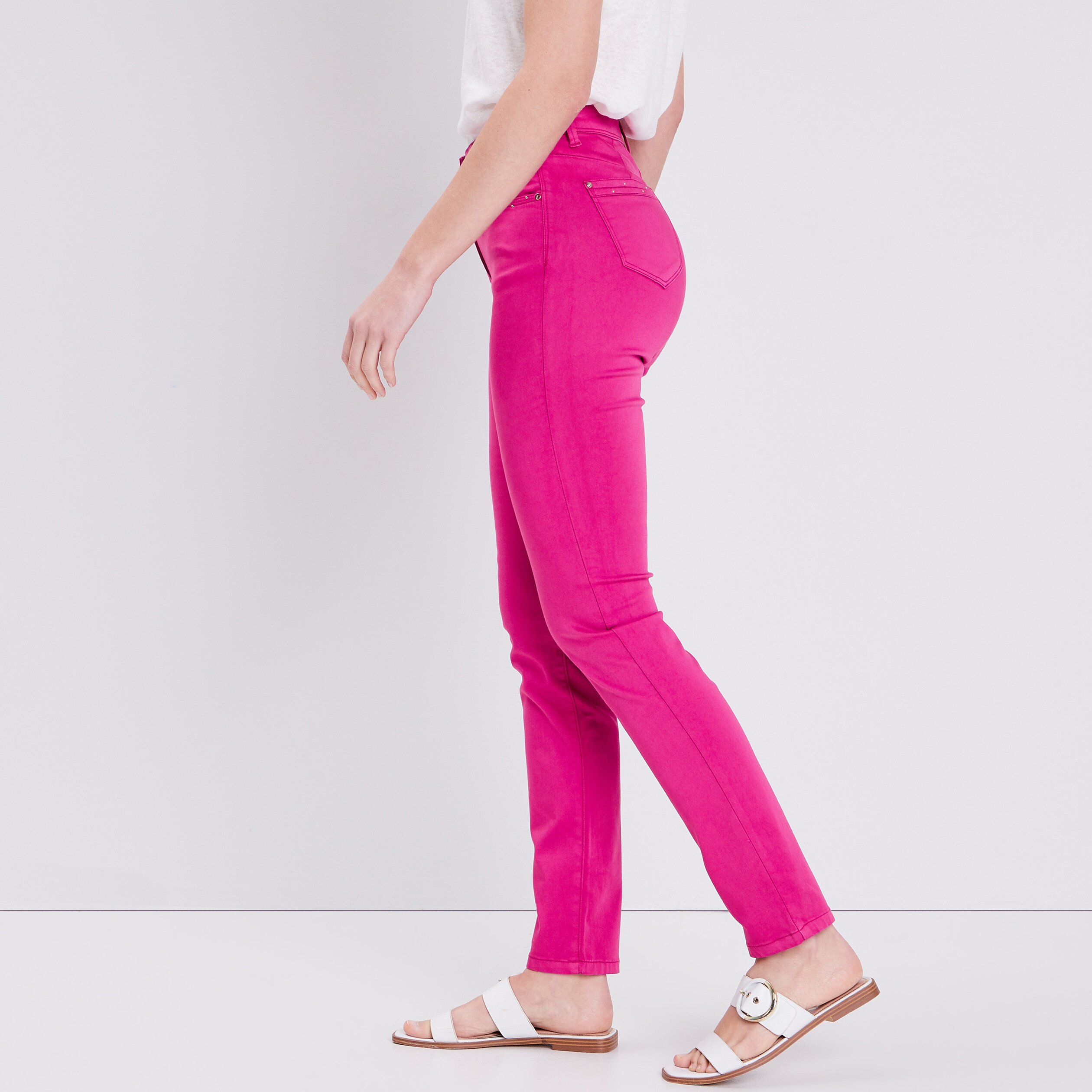 Pantalon femme outlet zippé