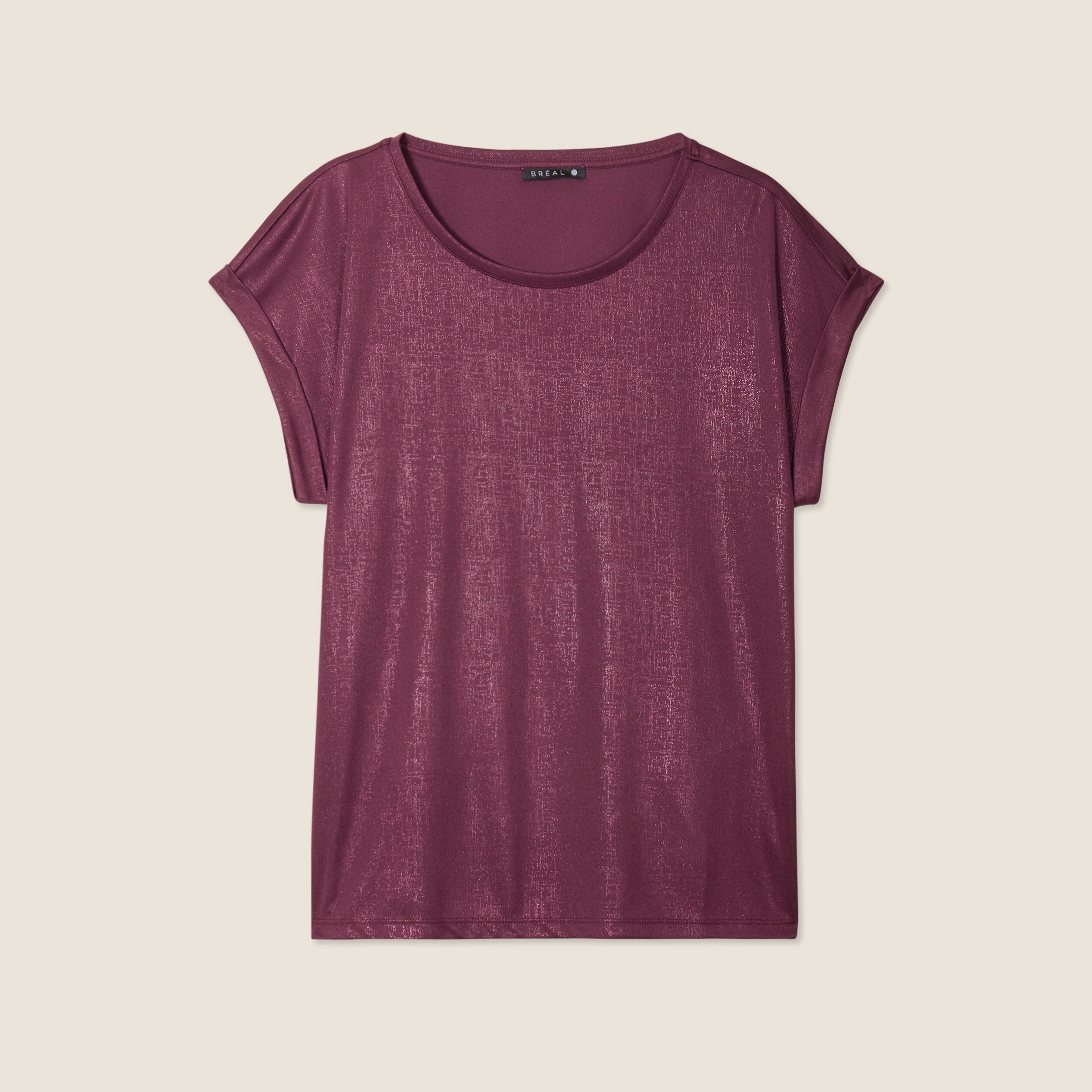 Tee shirt prune femme on sale