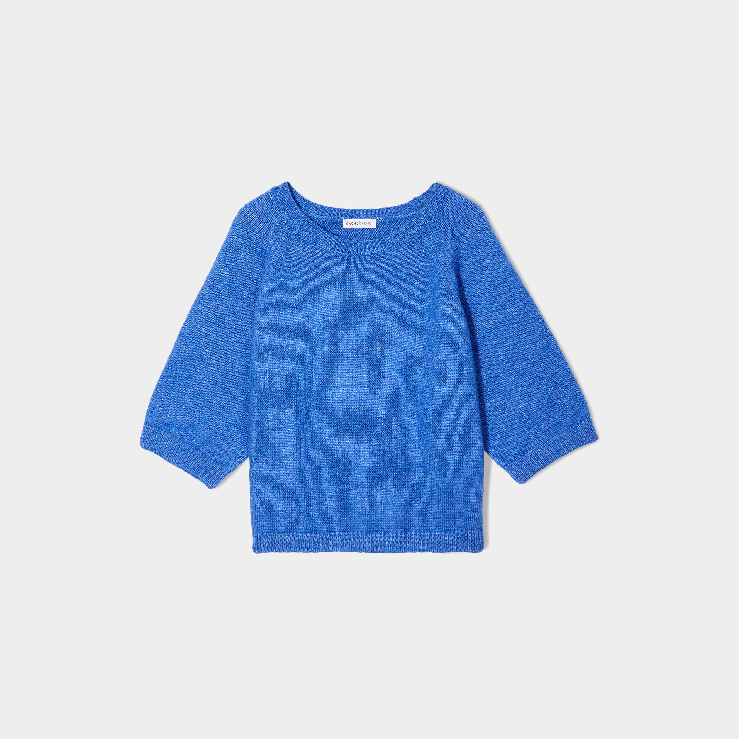 Pull bleu electrique h&m hot sale