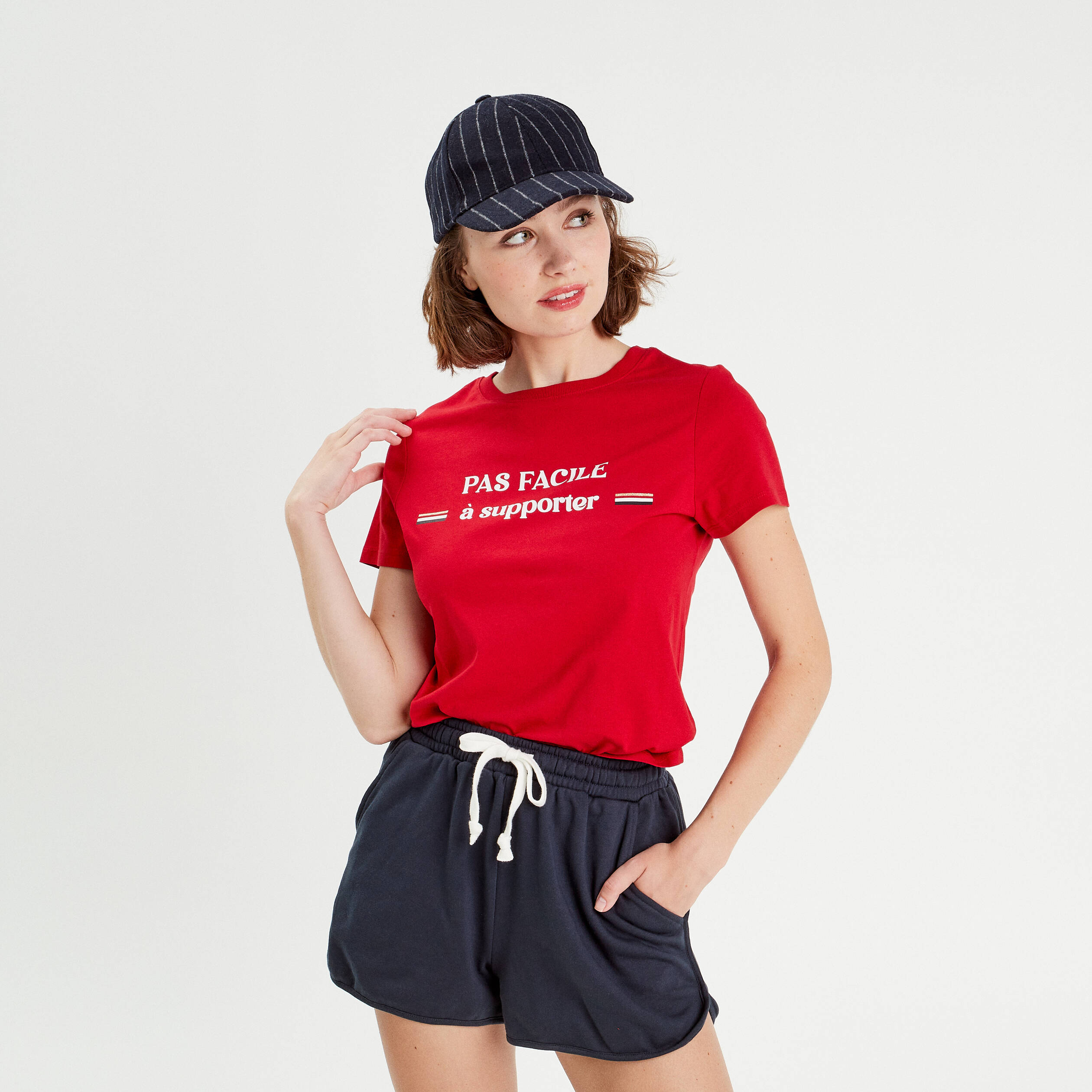 T shirt rouge femme pas cher online