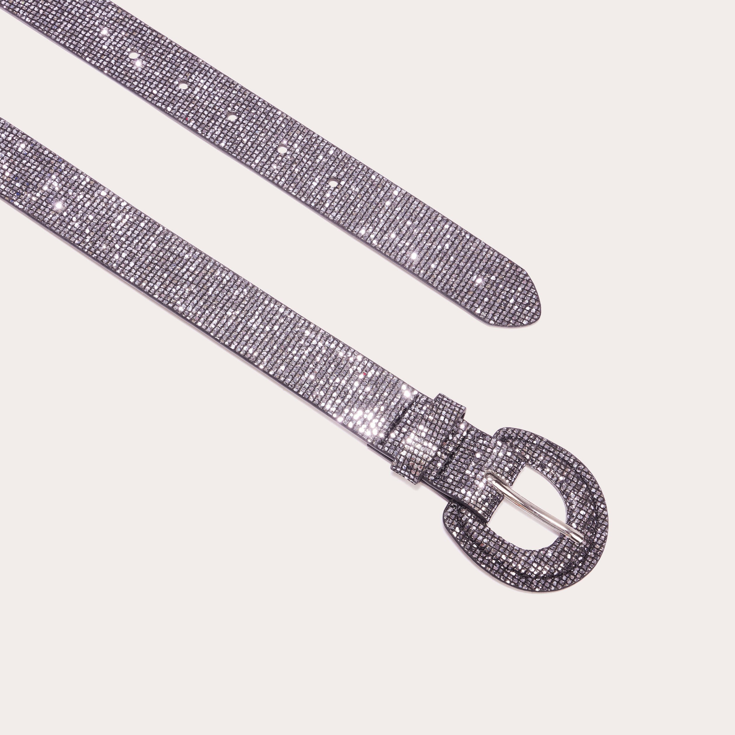 Ceinture avec strass noir femme Vibs