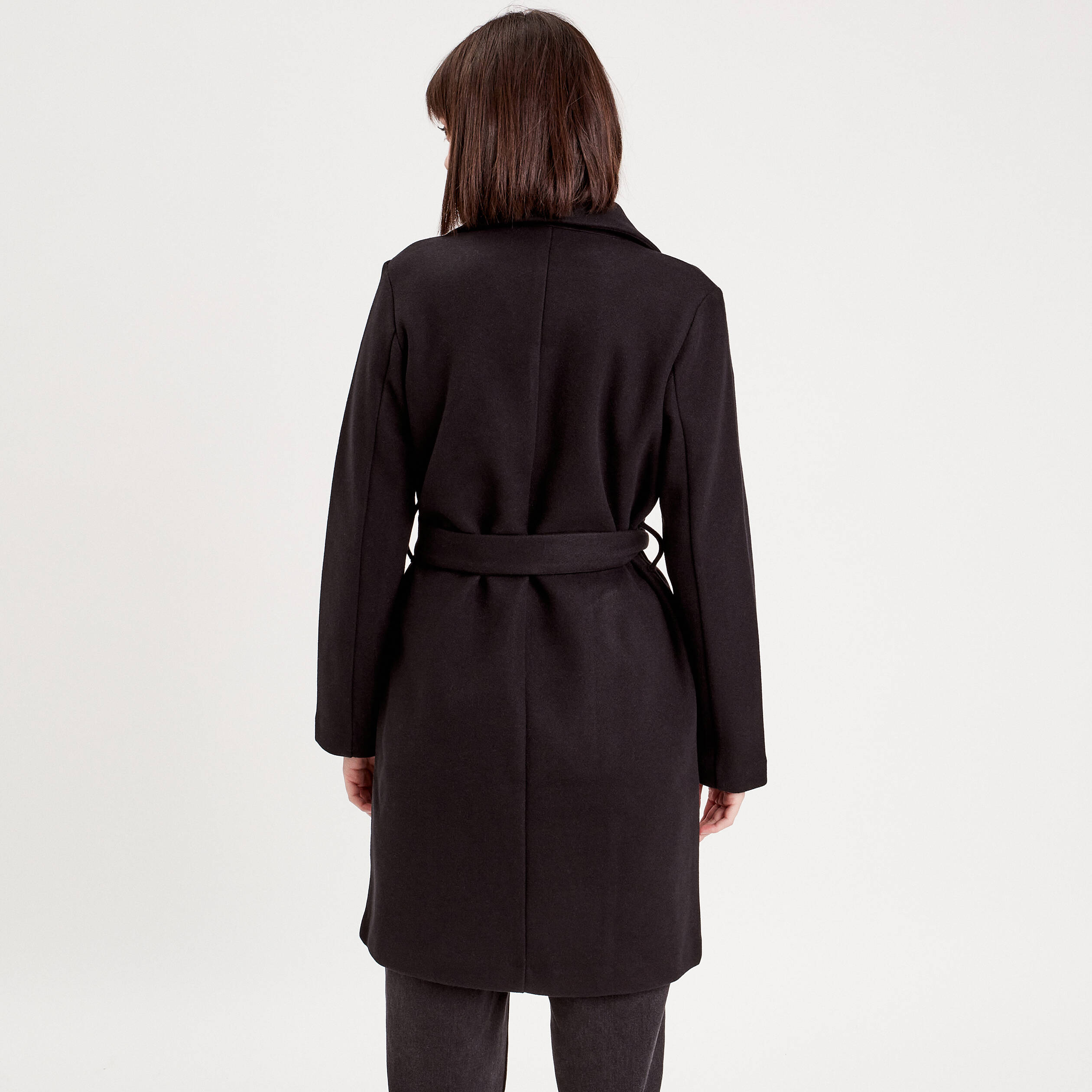 Manteau droit cintré femme hotsell