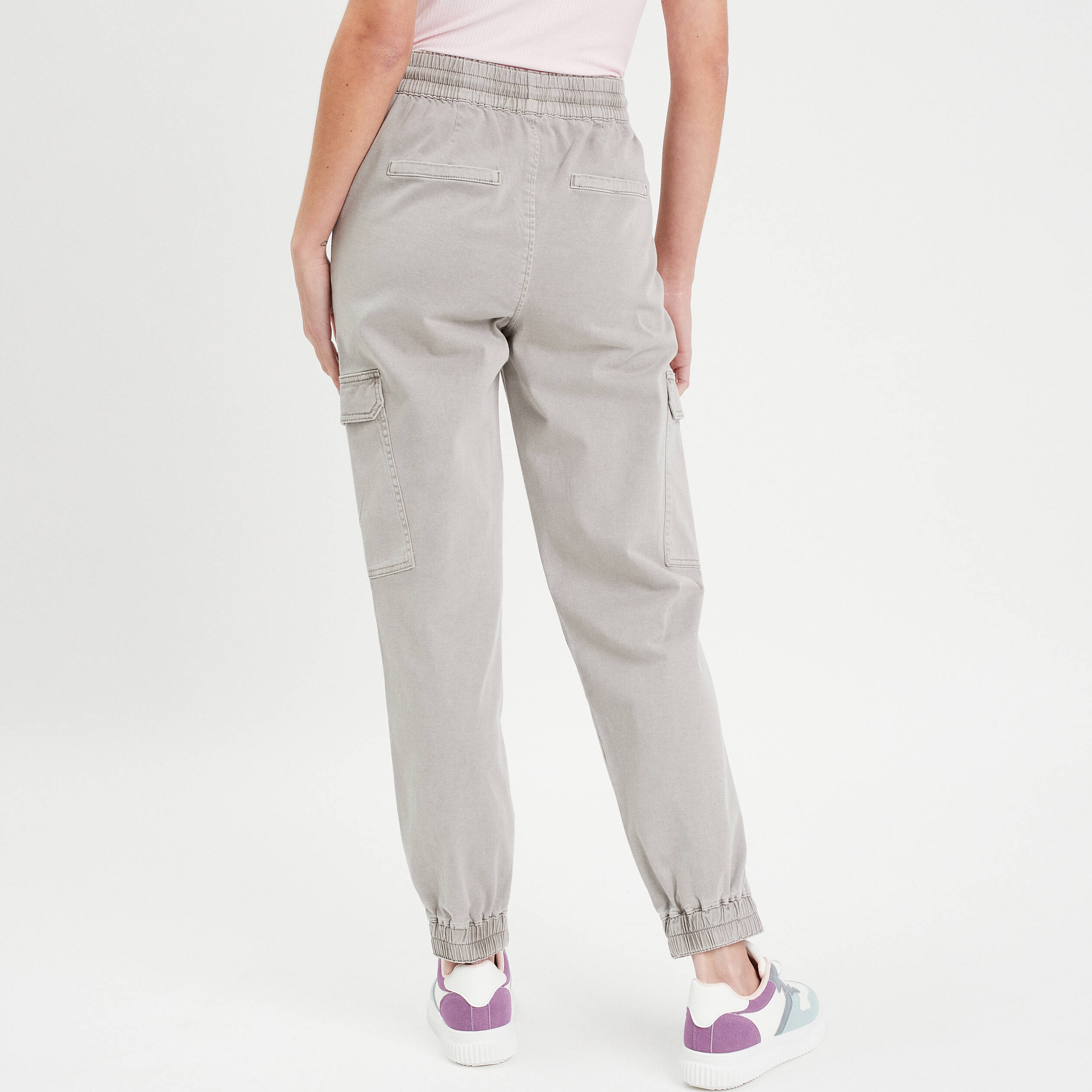 Pantalon bas elastique outlet femme