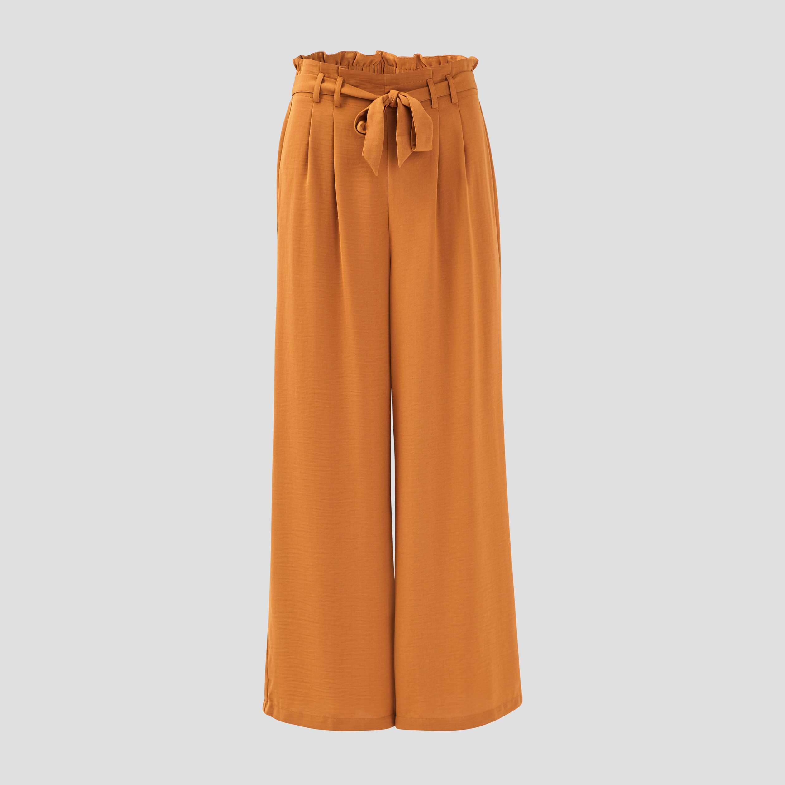 Pantalon fluide 2025 camel femme