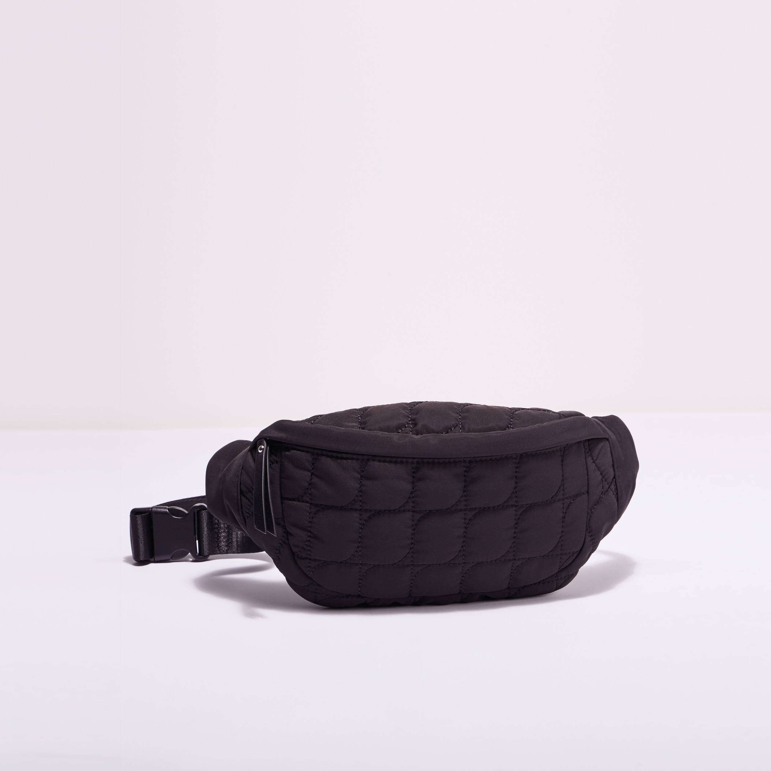 Sac banane matelass noir femme Vibs