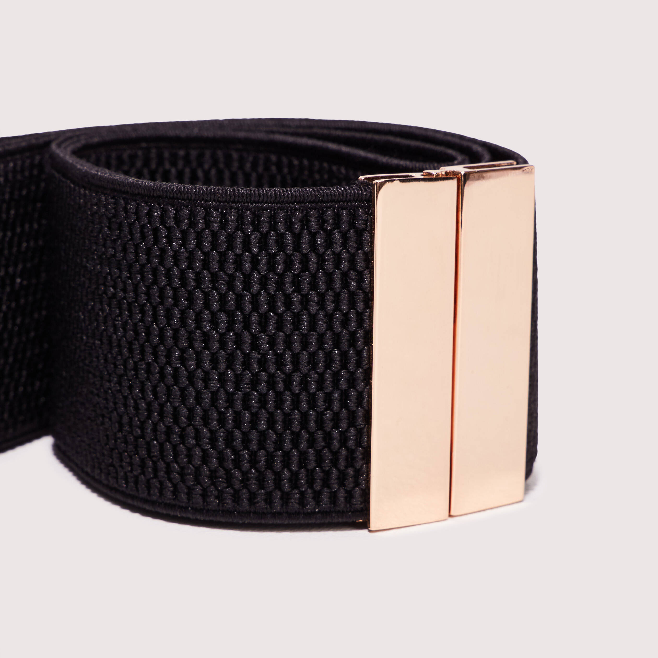 Ceinture elastiquee noir femme Vibs