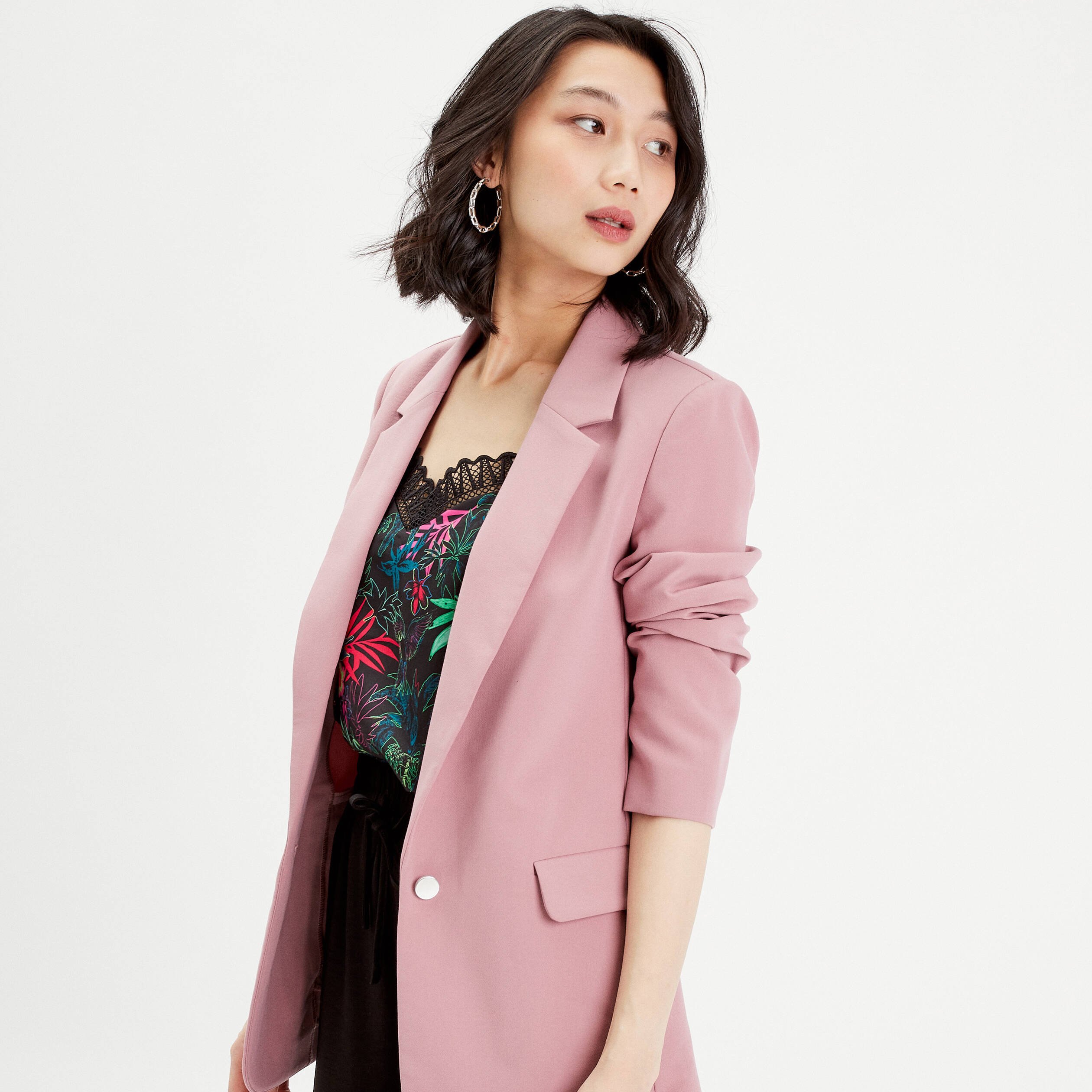 Veste blazer fluide femme sale